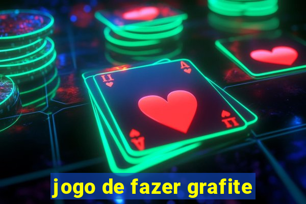 jogo de fazer grafite